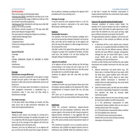 Kpi 2g troubleshootin