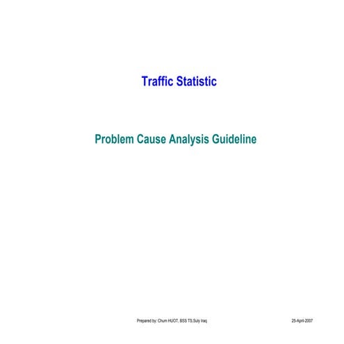 Kpi analysis guideline