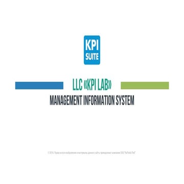 KPI Suite Platform Brief EN
