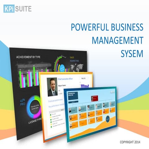KPI Suite POWERFUL BUSINESS MANAGEMENT SYSEM