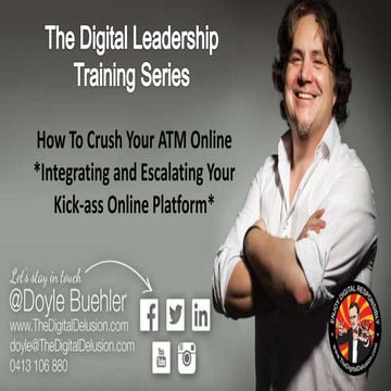 How To Kick Ass Online Webinar - Part 3 Digital Leadership Website Sales Funn...
