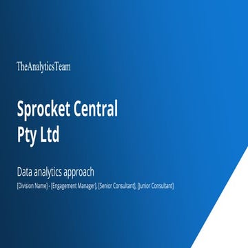 KPMG Data Analysis Project Keynote