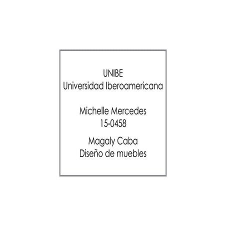 KATY PERRY MUEBLE | MICHELLE M 15-0458 