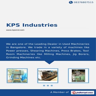 KPS Industries, Bengaluru, Industri...