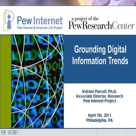 Museums and the Web: Grounding Digital Information Trends