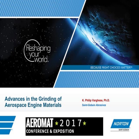 Advances in the Grinding of Aerospace Engine Materials