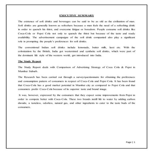 Pepsi Co & Coca cola