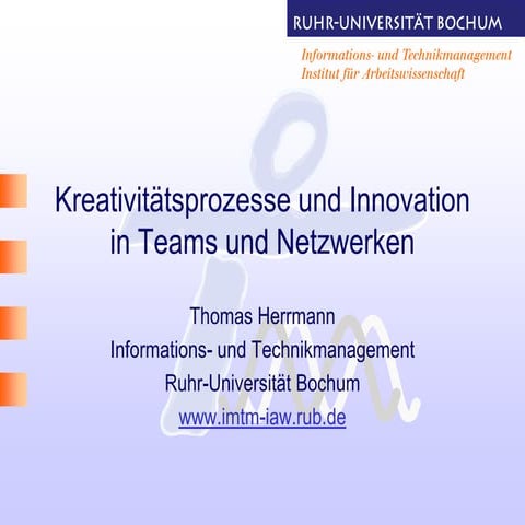 Kreativitaet in Teams