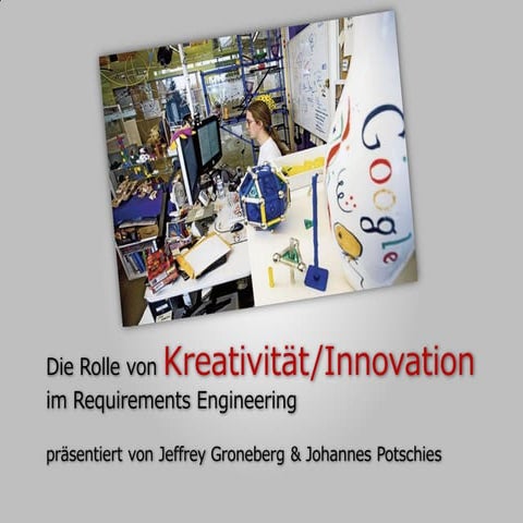 Kreativitaet und Innovation im Anforderungsmanagement