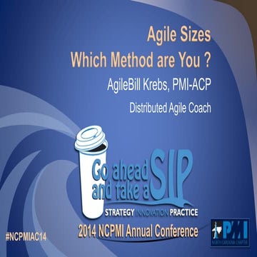 Krebs 2014-ncpmi-annual conference-agile sizes