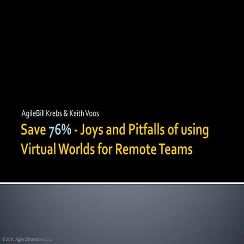 Krebs Voos Save 76% in Virtual Worlds