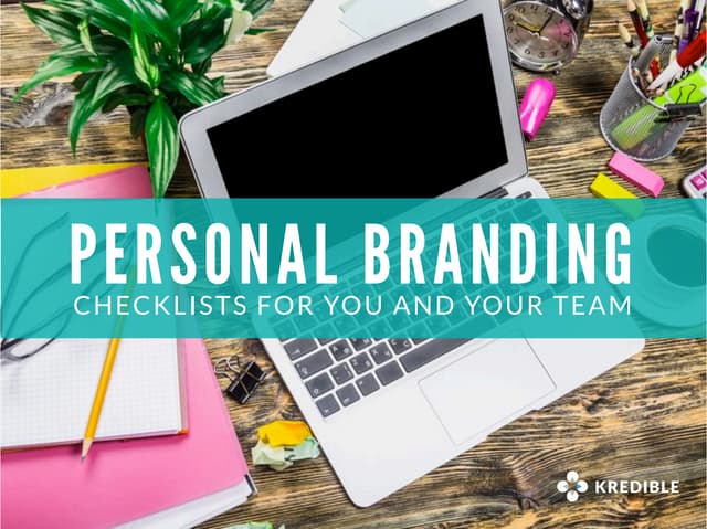 Personal Branding Checklists for You and Your Team in 2016