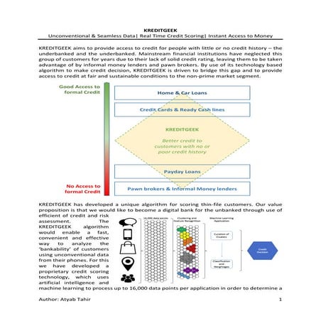 Kreditgeek concept note