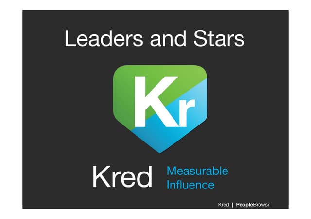 Kred Leaders and Stars