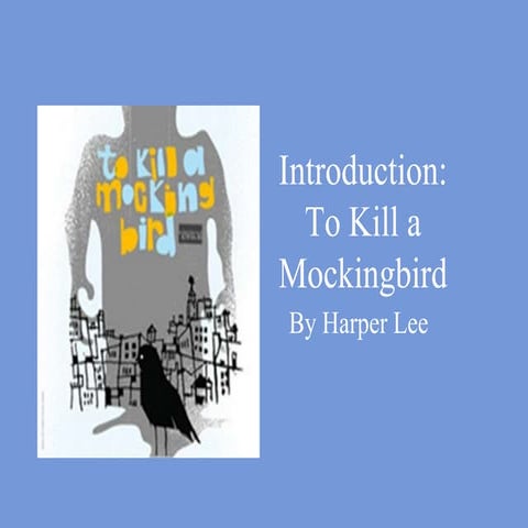To Kill a Mockingbird