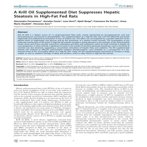 Krill yağının karaciğer üzerinde etkileri