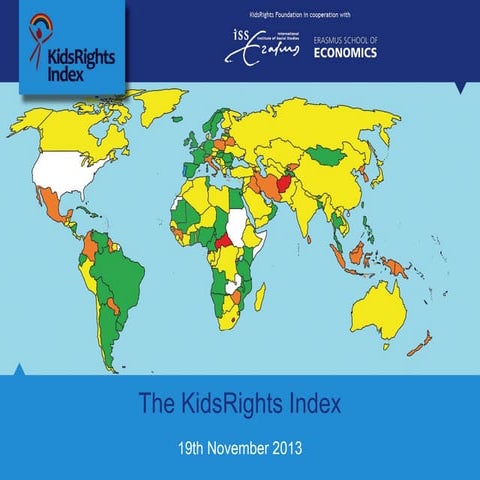 KidsRights Index Presentation November 19 2013 | PPT