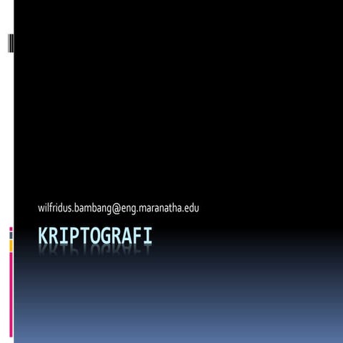 Kriptografi