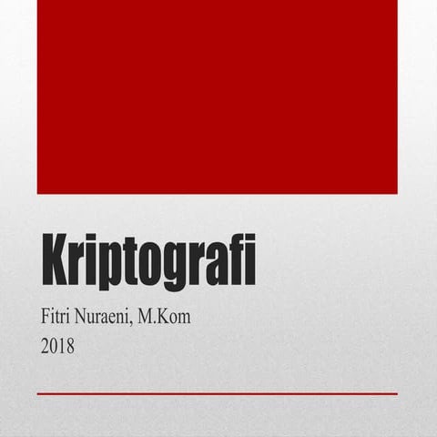 Kriptografi reg 05