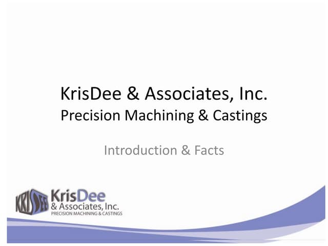 Kris Dee &amp; Associates, Inc
