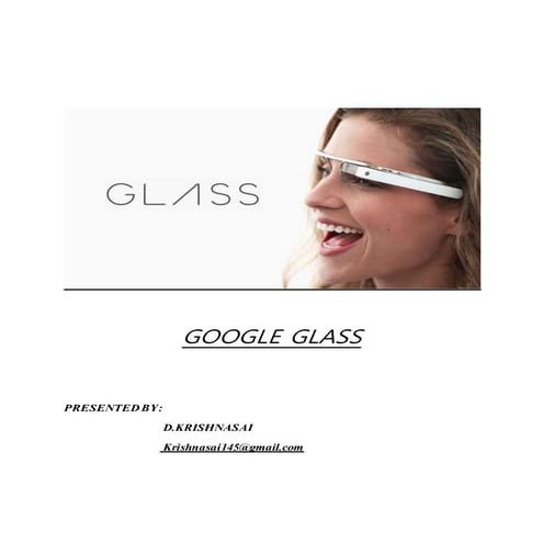 GOOGLE GLASS