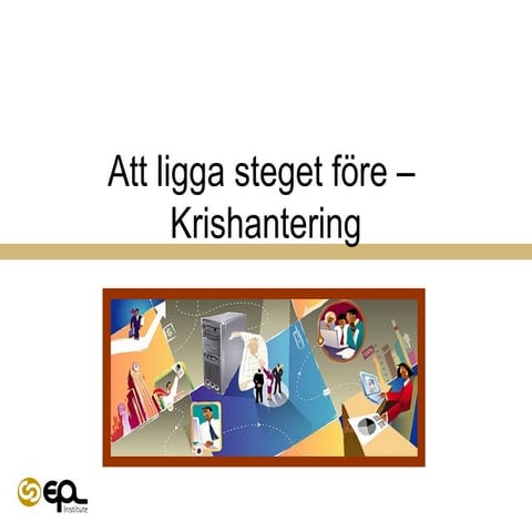 Crisis Management workshop  - Swedish (Krishantering)