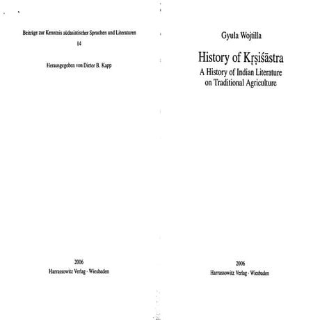 Krishishastras  Wojtilla