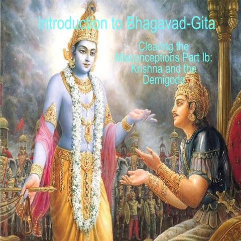 Krishna And The Demigods2