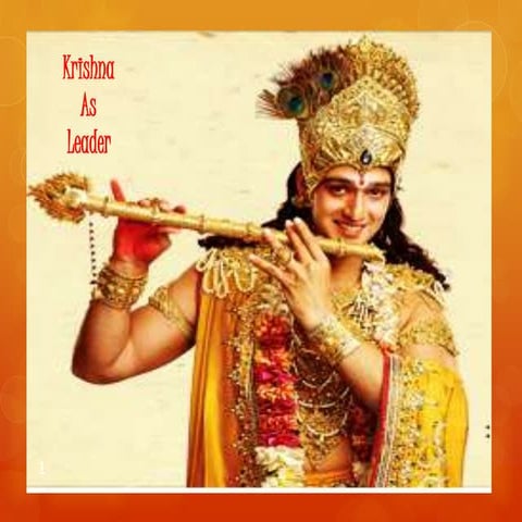 Krishna as leader