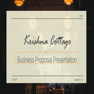 Krishna Cottage Restaurant Business Proposal .pptx