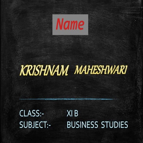Krishnam maheshwari 1 ppt