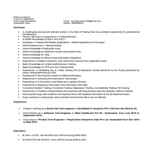 Krishnamurthy senoir qa_resume