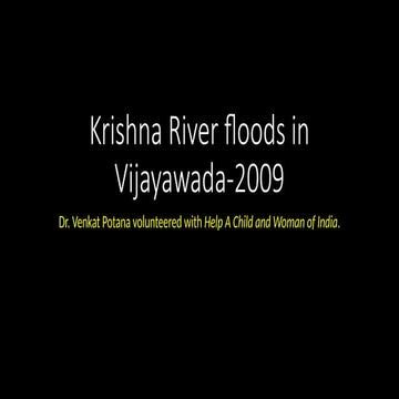 Dr. Venkat Potana volunteered with Help A Child and Woman of India.