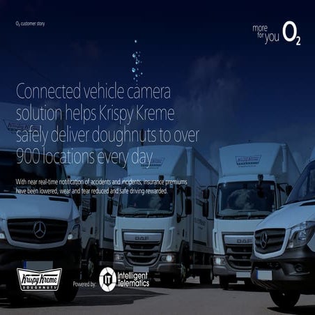 Krispy Kreme - O2 connected vehicle cameras