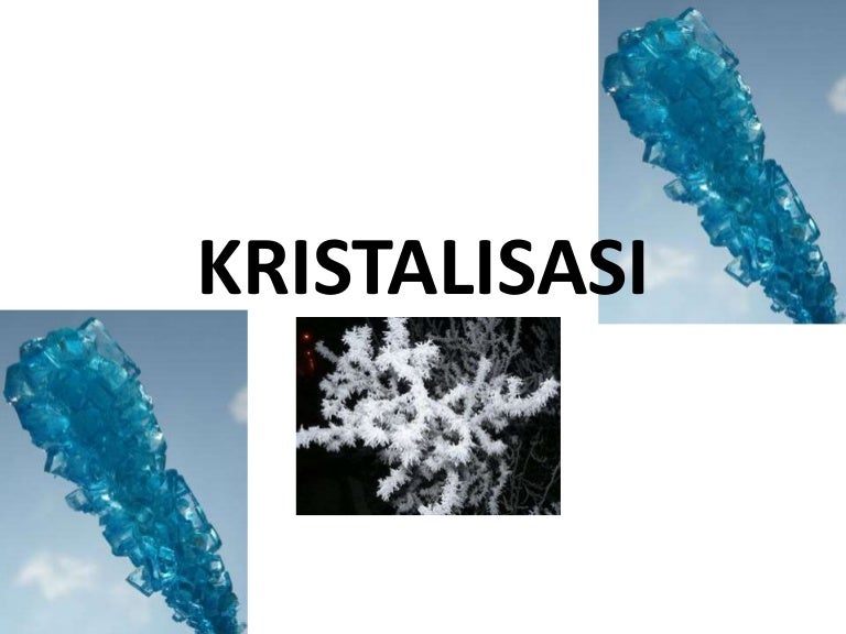 Kristalisasi 1 Operasi Teknik Kimia