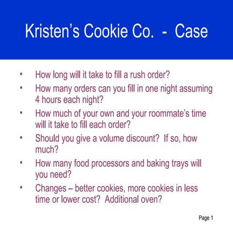 Kristen cookie case