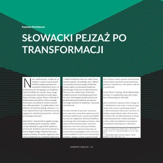 Katarina Kristianova, Słowacki pejz...