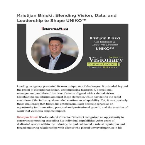 Kristijan Binski_ Blending Vision, Data, and Leadership to Shape UNIKO™.pdf