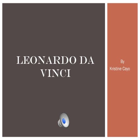 Leonardo da Vinci Midterm KC