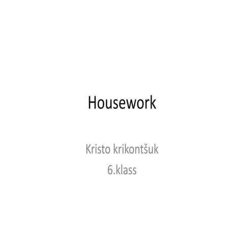 homework | PPTX
