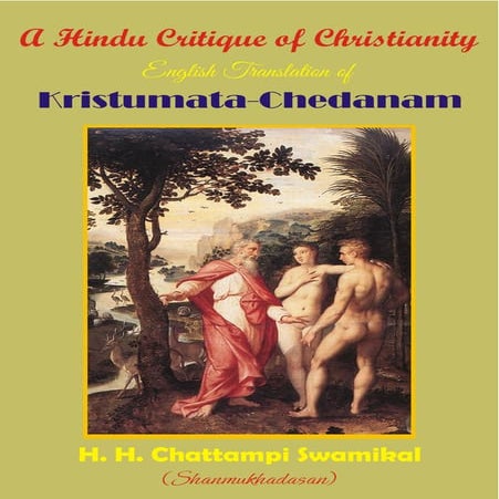 Rare Book - by chattampi swamikal - Banned in Kerala for Christian Religious ...