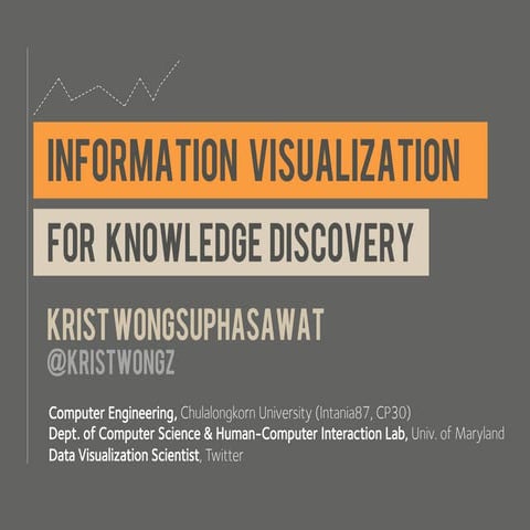 Information Visualization for Knowledge Discovery