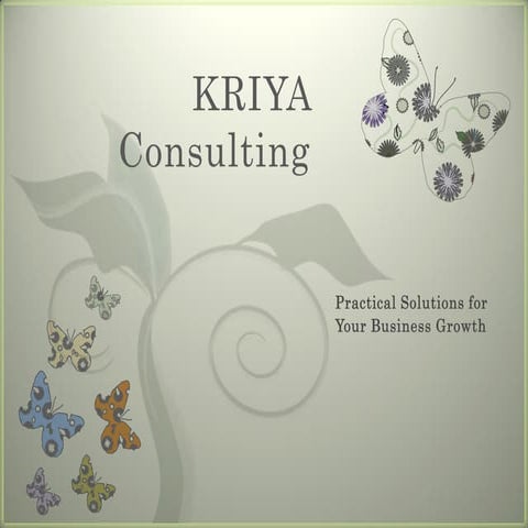 Kriya Consulting