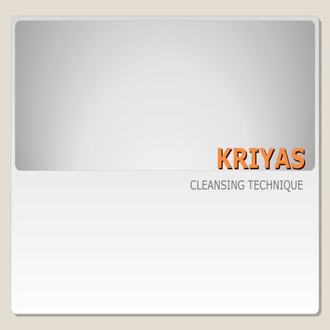 Kriyas