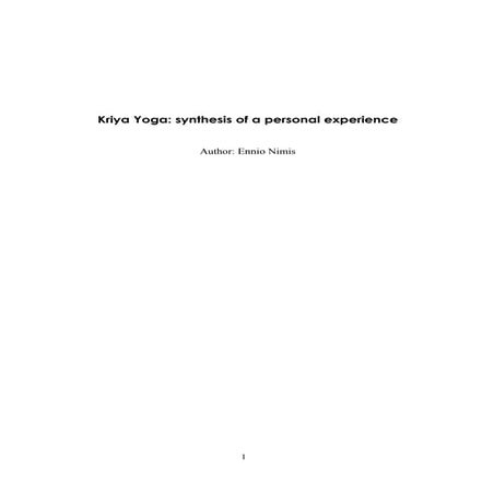 Kriya Yoga