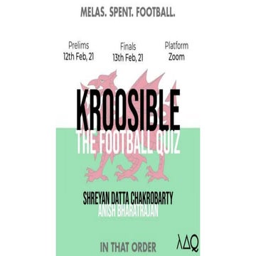 Kroosible '21 finals
