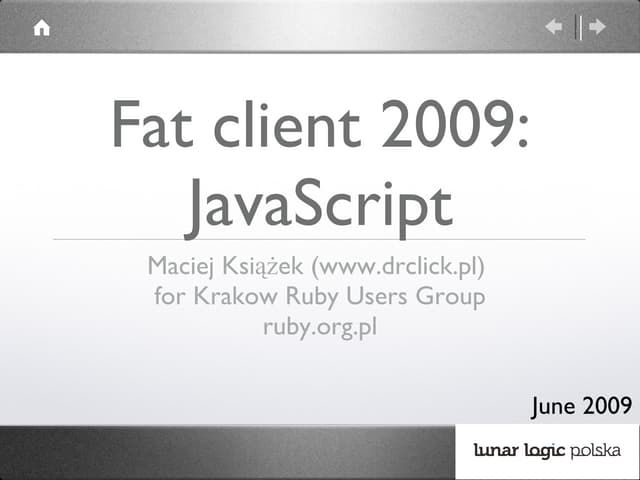 Krug Fat Client