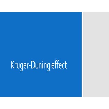 Kruger-Duning effect.pptx
