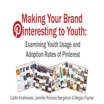 Making Your Brand Pinteresting to Youth