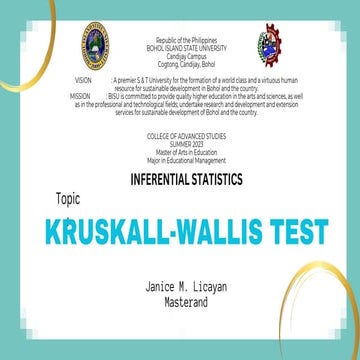 kruskal - wallis test.pptx